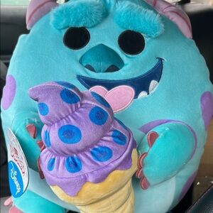 Disney® 14" Sulley with Ice Cream Plush